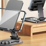 휴대용 접이식 알루미늄 합금 스마트폰 거치대 추천! 놀라운 편의성과 휴대성을 경험해보세요