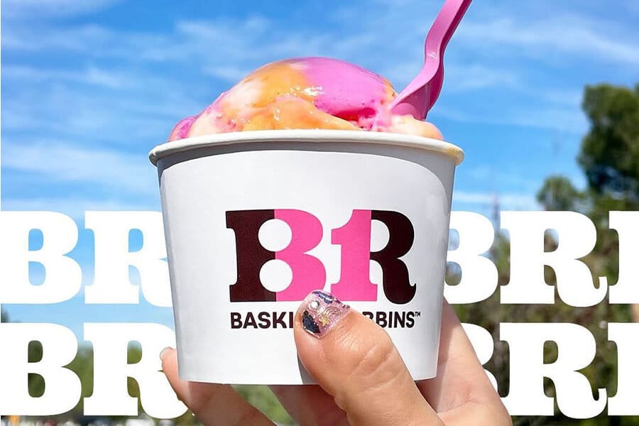 배스킨라빈스 매장에서 키오스크 주문하는 방법