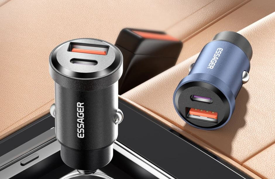 알리익스프레스 차량용 시거잭 Essager 30W 5A QC PD 3.0 추천 1 chrome 0820 271