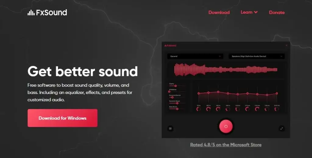 fxsound homepage