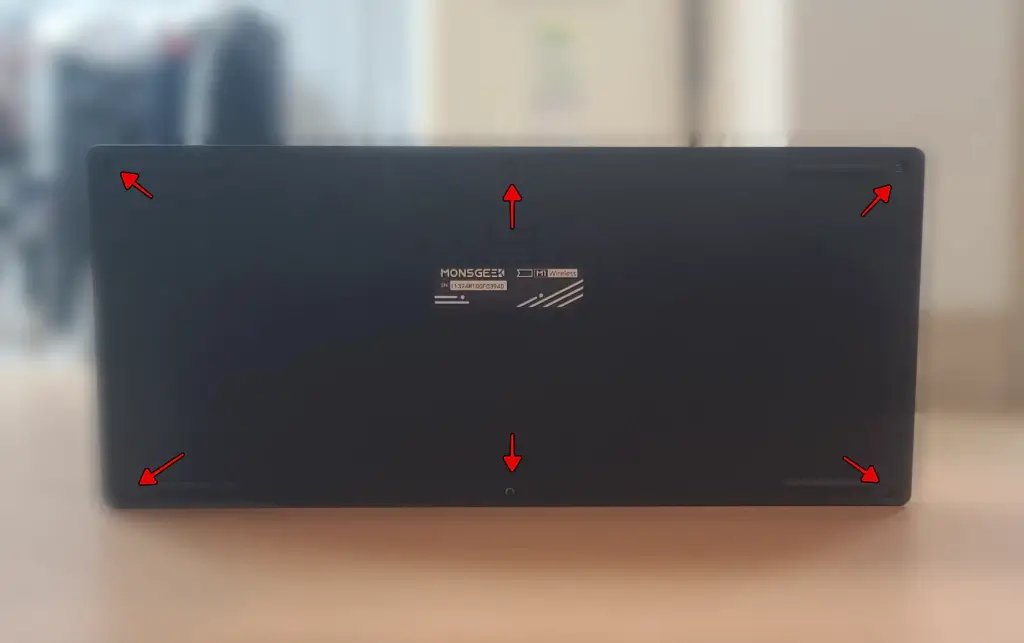 몬스긱 M1W 기계식 키보드의 매력: 타건음 개선을 위한 테이핑 모드 3 20231104 203624 2