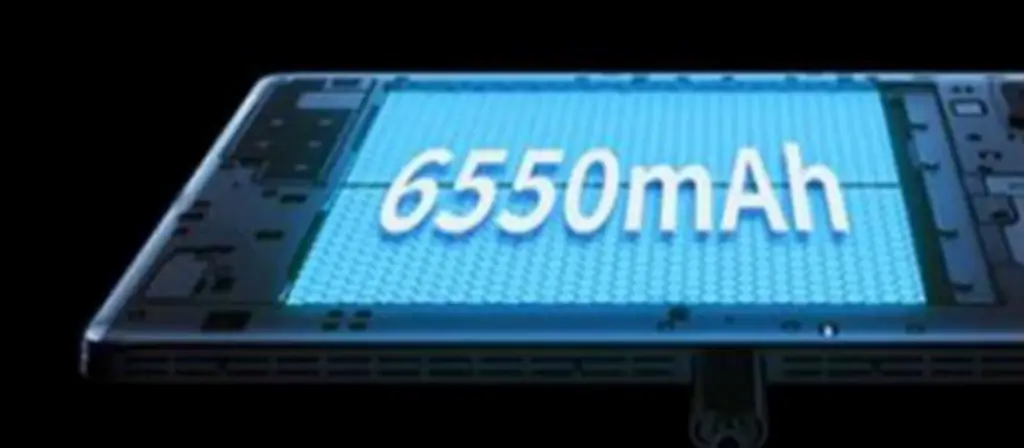 6550mAh