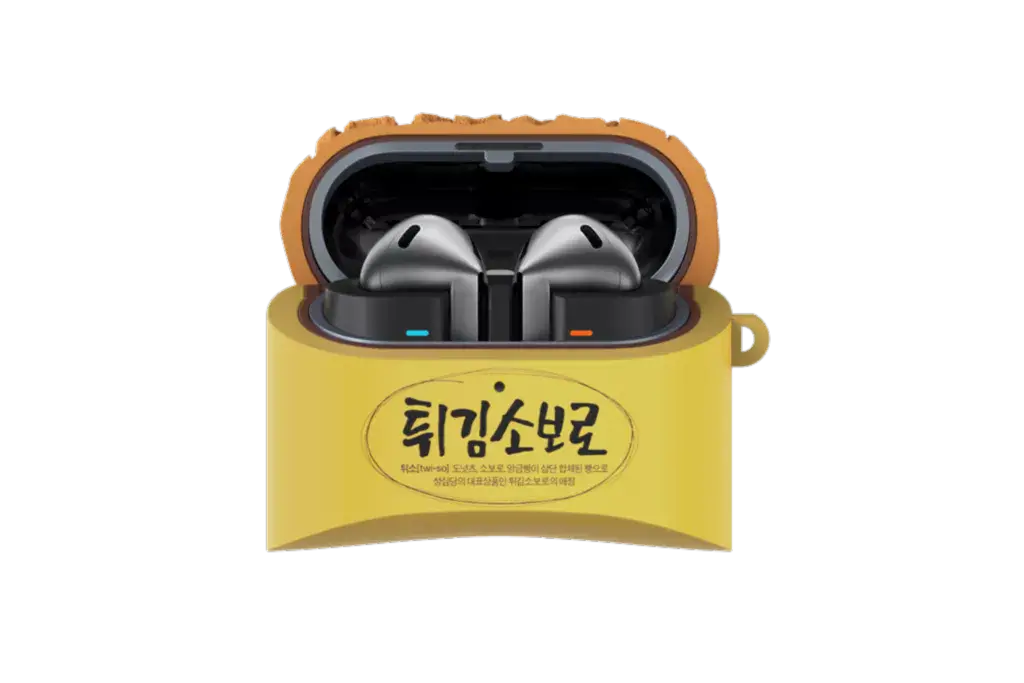 성심당과 삼성전자의 이색 협업, 갤럭시 버즈3 튀김소보로 케이스 2 at0103삼성전자 모바일 갤럭시 버즈3 시리즈 성심당 튀김소보로 케이스2