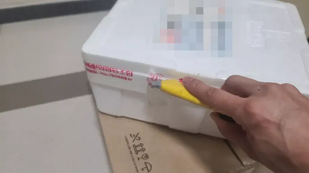 생활 꿀팁: 신선식품 택배, 스티로폼 박스 테이프 깔끔하게 제거하는 법 1 at010320240906 163956